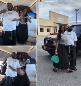 Davido and Chioma hop on the viral Chris Brown dance challenge (video)