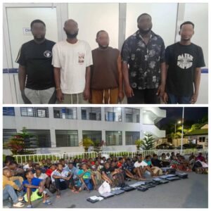 Ghana police arrest five suspects, rescue 57 Nigerian nationals from human trafficking and cybercrime syndicate