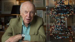 Scientist James Watson, who co-discovered double-helix of DNA and said black people are less intelligent than white people, di£s