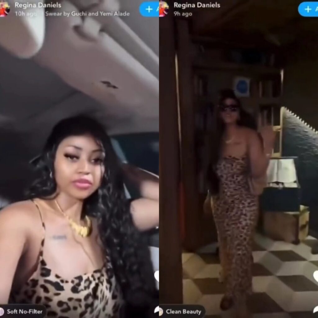 Regina Daniels goes clubbing amid marital woes (video)