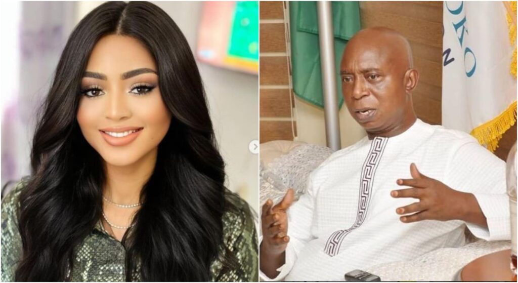 Regina Daniels is 27 years today - Senator Ned Nwoko presents