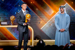 Cristiano Ronaldo named Middle East Player of the Year at Globe Soccer Awards