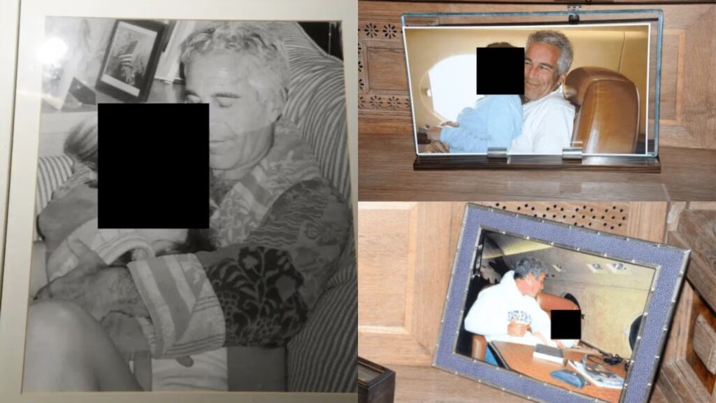 Late pedophile Jeffrey Epstein seen kissing, cuddling little girls in shocking new photos released by DOJ