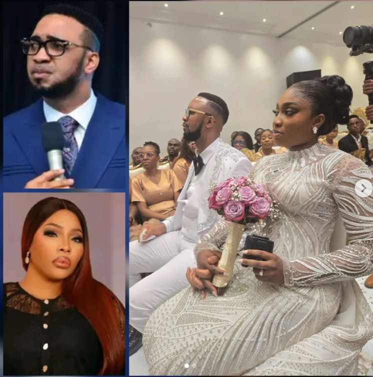 Pastor Chris Okafor weds fiancée amid ongoing controversy with actress Doris Ogala