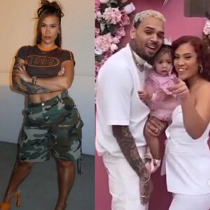 Chris Brown's baby mama calls him out;