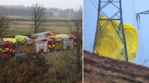 Two people k!lled after light aircraft crashes in Greater Manchester