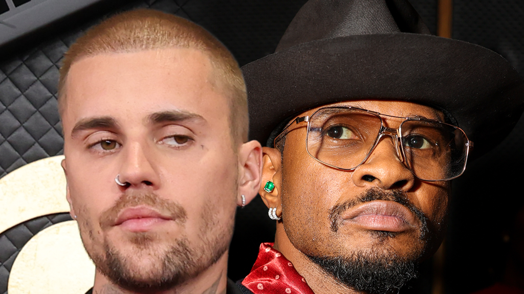 Singer Usher shuts down claims he and Justin Bieber got into ‘heated exchange’ at Oscars party