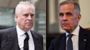 Canadian PM Mark Carney supports removing ex-Prince Andrew from royal line of Succession