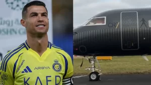 Cristiano Ronaldo’s £61m private jet leaves the Middle East for Madrid after drone attack on Riyadh's US embassy