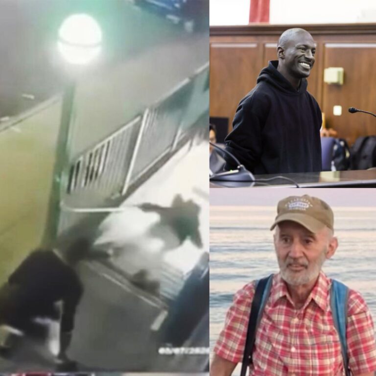 Footage captures horrific moment man fatally pushes retired elderly teacher