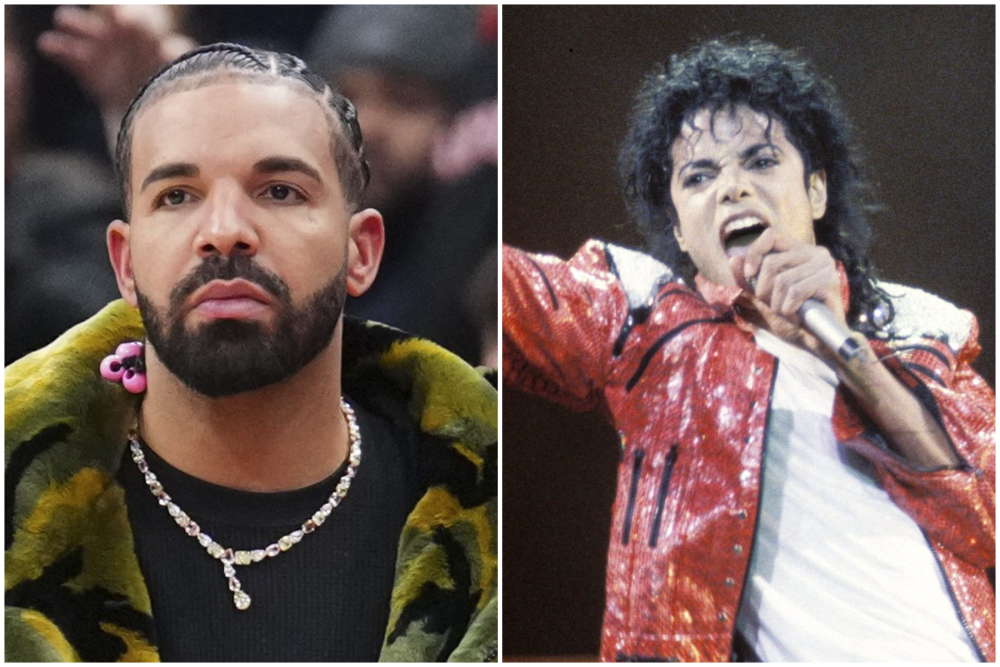 Rapper Drake breaks Michael Jackson’s record for most No. 1 songs on Billboard Hot 100