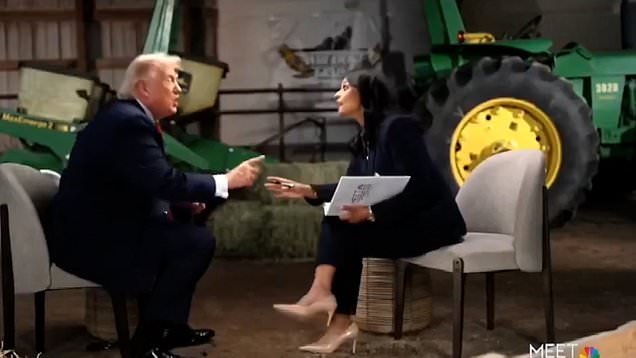 Donald Trump storms out of interview after ranting about 'crooked, one-sided press' (video)