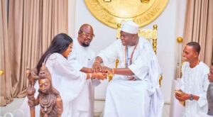 Ooni of Ife confers chieftaincy title on Baba Ijesha and gifts him new car