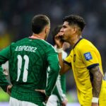 Arsenal star Piero Hincapie becomes second player to be sent off at World Cup for covering his mouth