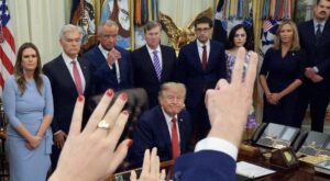 Trump bans CNN, MS NOW, Politico from White House, warns others