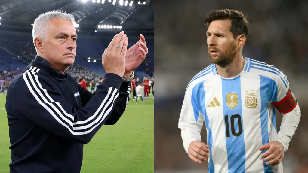 : Jose Mourinho sends message to Lionel Messi following his retirement