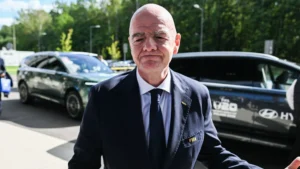 FIFA president Gianni Infantino accused of receiving undisclosed payment of £1.3m from World Cup company