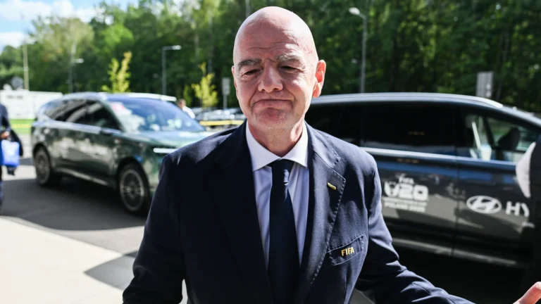 FIFA president Gianni Infantino accused of receiving undisclosed payment of £1.3m from World Cup company